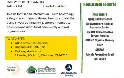 Conference for the aging and their caregivers Aging = Living