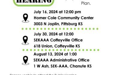 SEK AAA Notice of Public Hearing meeting