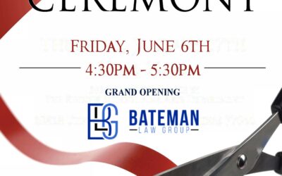 Chanute Area Chamber of Commerce & Main Street Chanute will host a Ribbon Cutting for Bateman Law Group- 203 W. Main, Chanute