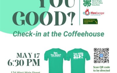 Teen Mental Health Night in Chanute Join us on Saturday, May 17, at 6:30 PM at the FireEscape Coffeehouse for a powerful evening focused on teen mental health.