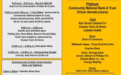 Artist Alley Saturday, September 27, 2025 – Downtown Chanute; 80+ Vendors, Food Trucks, Train Rides & More.