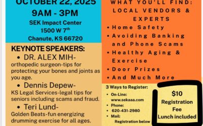 The 2nd Annual Aging=Living Conference at the SEK Impact Center; Oct. 22, 2025.