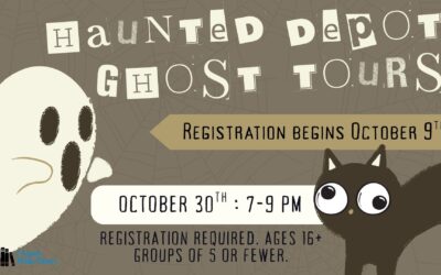 Enjoy the Chanute Public Library with us (and our ghostly friends) in an after-hours tour! Oct. 30, 7-9 p.m.