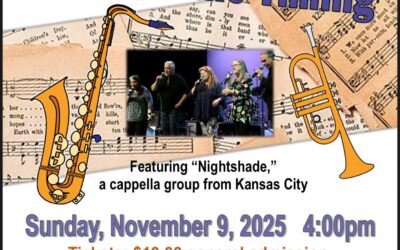 Join the NCCC Music and Theatre departments for “It’s All in the Timing,” an evening of music, theatre, and more! Tickets are $10 – Sun., Nov. 9 @ 4pm