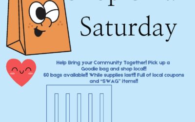 Shop Small Saturday- Every time you Shop Small & Shop Local, you invest in your community. Small Business Saturday, November 29.