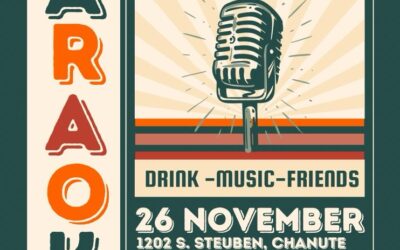 The Hang Out is hosting KARAOKE NIGHT – THE NIGHT BEFORE THANKSGIVING!  Wednesday, Nov. 26th——Starts @ 9PM