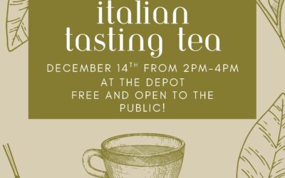 International Italian Tasting Tea – Dec. 14, 2-4 p.m.; Free & Open to the public. Jointly sponsored by the Neosho Valley Busy Bees 4-H Club and the Martin and Osa Johnson Safari Museum