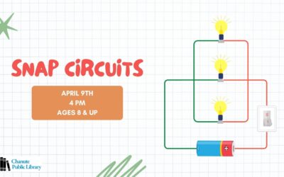 Chanute Public Library is hosting a hands-on Snap Circuits program- Thur. Apr. 9 @ 4:00 p.m.