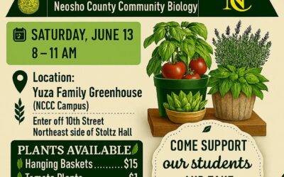 Plant sale at the NCCC Greenhouse, Sat. June 13, 8-11 AM! Yuza Family Greenhouse- enter off of 10th Str.
