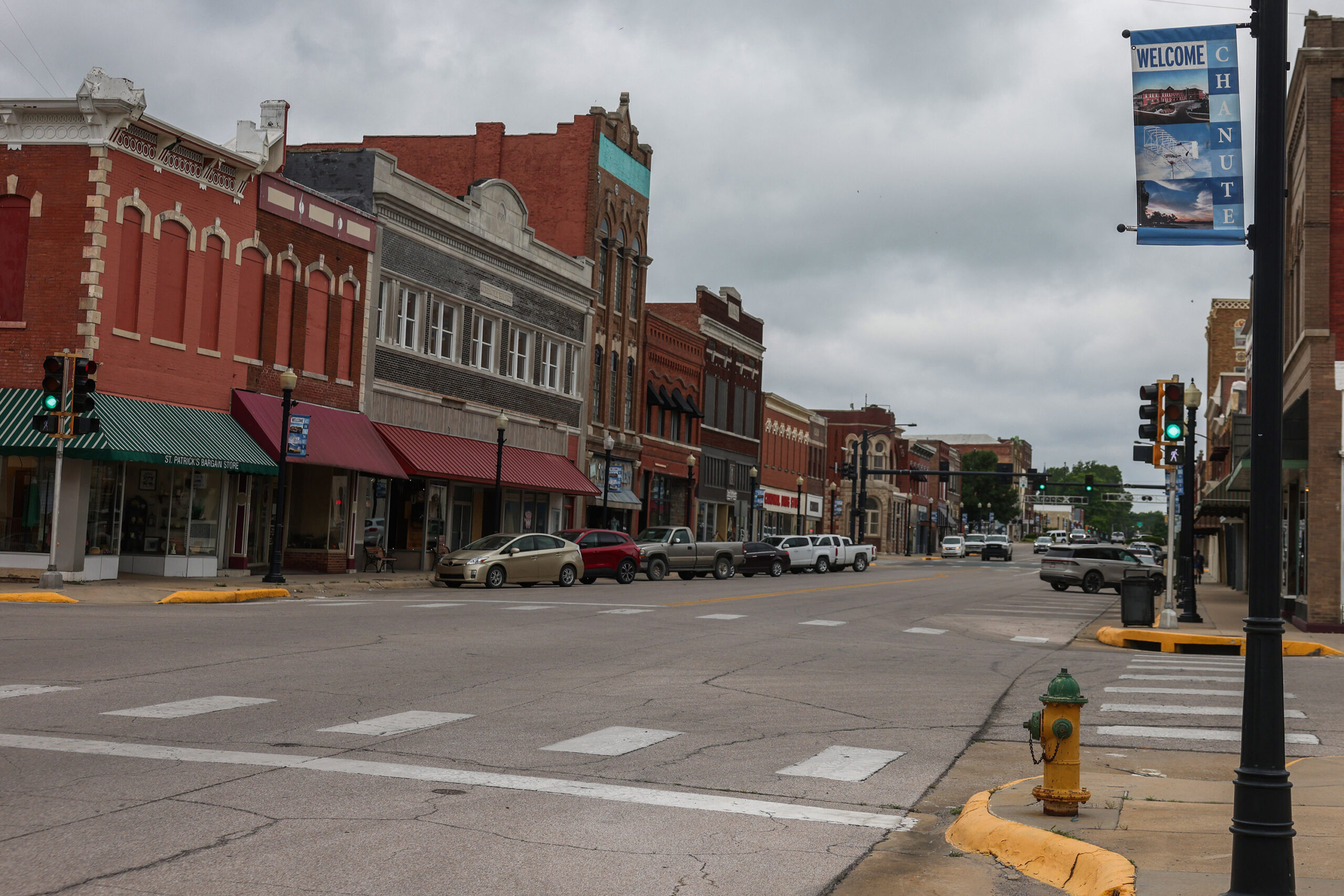 View of Main Street looking West – Highland & Main