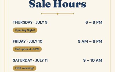 The USD 413 Foundation’s Annual Garage Sale is back- Central Park Pavilion, July 6–11, 2026  DONATION DROP-OFF – SHOP THE SALE – Thu, July 9 — 6–8 PM (Preview Night!) – Fri, July 10 — 9 AM–6 PM (HALF PRICE 4–6 PM) – Sat, July 11 — 9–10 AM (FREE morning — yep, FREE!)