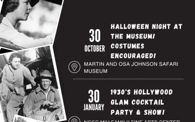 Martin and Osa Johnson Safari Museum will be hosting a Halloween night at the museum – Oct. 30